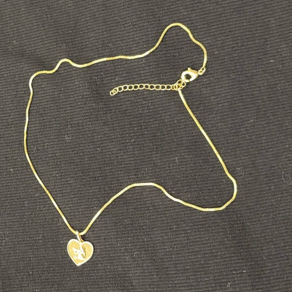 Evry Jewels Jewelry - 5/$10 Evry Jewels Gold Heart Necklace with Cupid